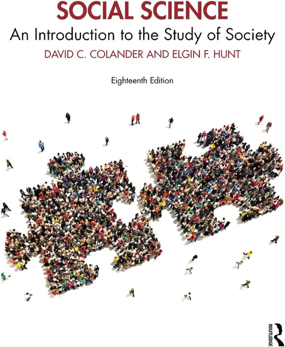 Social Science: An Introduction To The Study of Society, Routledge 18th edition (T&F)