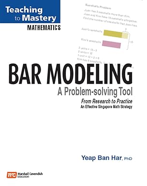 Teaching to Mastery Maths:Bar Modeling A Prob-Solving Tool