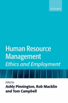 Human Resource Management: Ethics and Employment