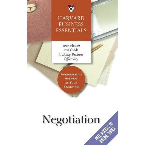 Negotiation (Harvard Business Essentials)
