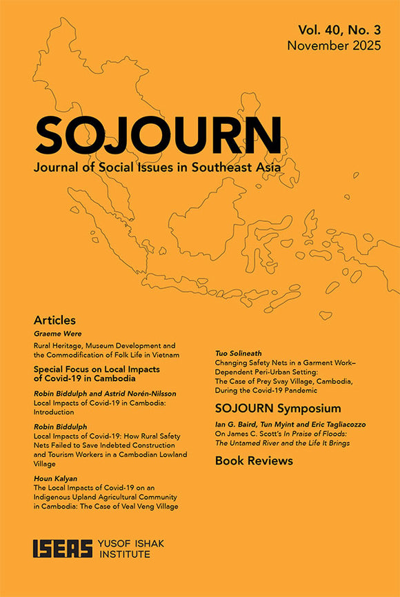 [eJournals]SOJOURN: Journal of Social Issues in Southeast Asia Vol. 40/3 (November 2025) (BOOK REVIEW: <i>Between War and the State: Civil Society in South Vietnam, 1954–1975</i> by Van Nguyen-Marshall)