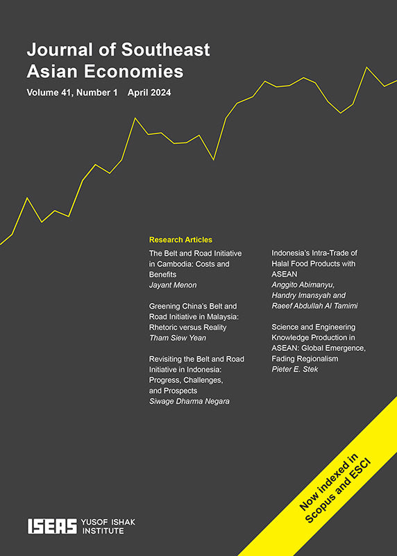 Journal of Southeast Asian Economies Vol. 41/1 (April 2024)