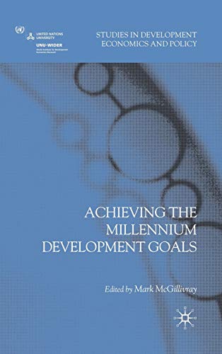 Achieving the Millennium Development Goals