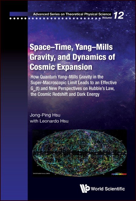 Space-time, Yang-mills Gravity, And Dynamics Of Cosmic Expansion: How Quantum Yang-mills Gravity In The Super-macroscopic Limit Leads To An Effective Gμv(t) And New Perspectives On Hubble's Law, The Cosmic Redshift And Dark Energy