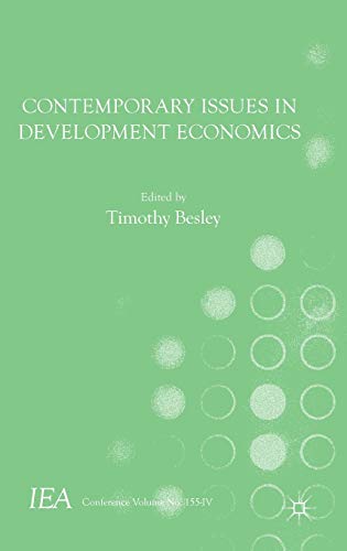 Contemporary Issues in Development Economics