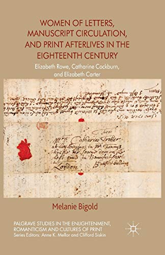 Women of Letters, Manuscript Circulation, and Print Afterlives in the Eighteenth Century