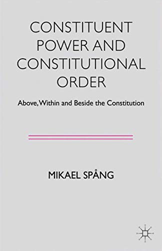 Constituent Power and Constitutional Order