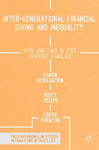 Inter-generational Financial Giving and Inequality