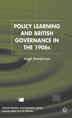 Policy Learning and British Governance in the 1960s