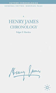 A Henry James Chronology