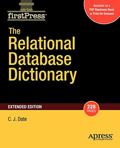 The Relational Database Dictionary, Extended Edition