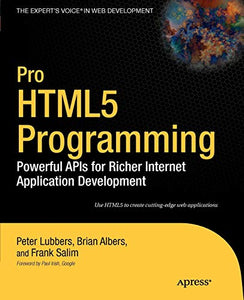 Pro HTML5 Programming