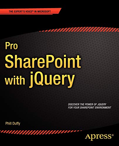 Pro SharePoint with jQuery