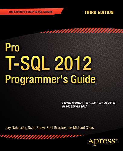 Pro T-SQL 2012 Programmer's Guide