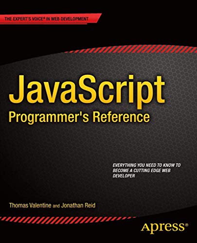 JavaScript Programmer's Reference