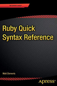 Ruby Quick Syntax Reference