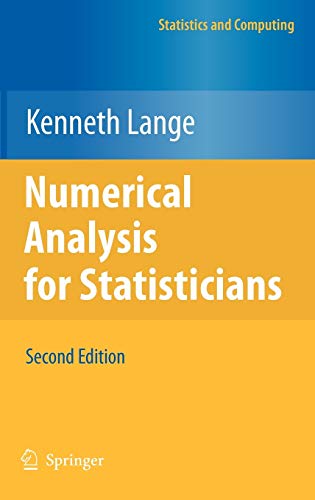 Numerical Analysis for Statisticians