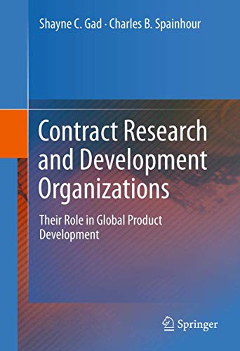 Contract Research and Development Organizations