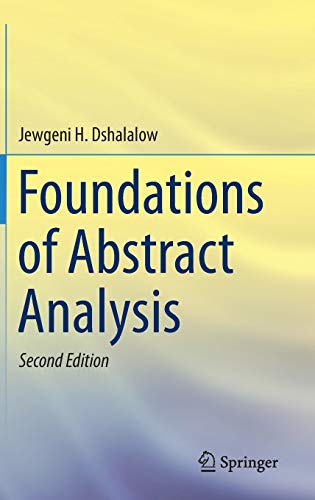 Foundations of Abstract Analysis