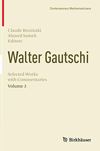 Walter Gautschi, Volume 3