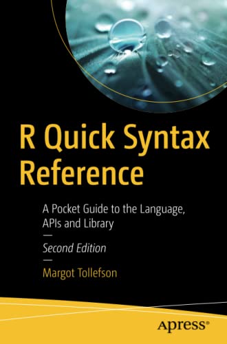 R Quick Syntax Reference