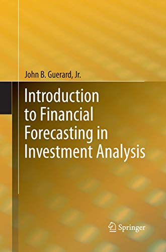 Introduction to Financial Forecasting in Investment Analysis