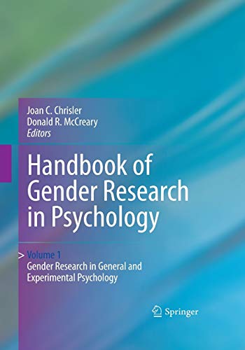 Handbook of Gender Research in Psychology