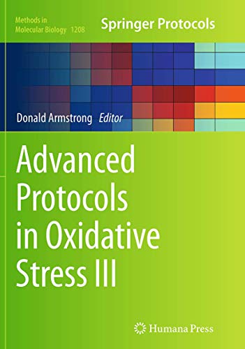 Advanced Protocols in Oxidative Stress III