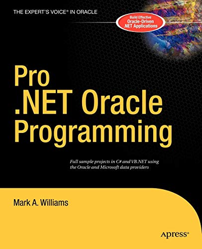 Pro .NET Oracle Programming