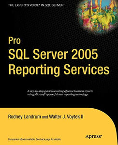 Pro SQL Server 2005 Reporting Services