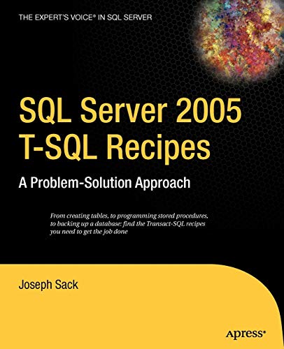 SQL Server 2005 T-SQL Recipes