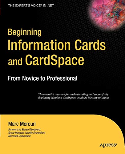 Beginning Information Cards and CardSpace