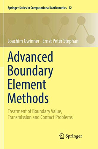 Advanced Boundary Element Methods