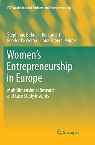 Women's Entrepreneurship in Europe