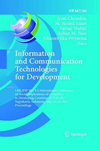 Information and Communication Technologies for Development