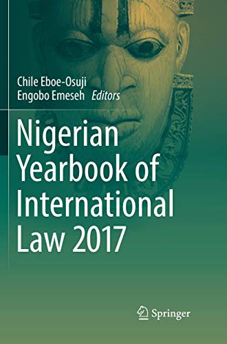 Nigerian Yearbook of International Law 2017