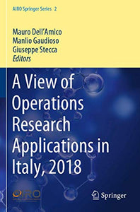 A View of Operations Research Applications in Italy, 2018