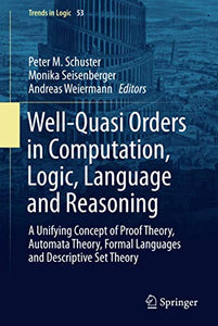 Well-Quasi Orders in Computation, Logic, Language and Reasoning