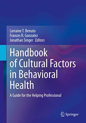 Handbook of Cultural Factors in Behavioral Health