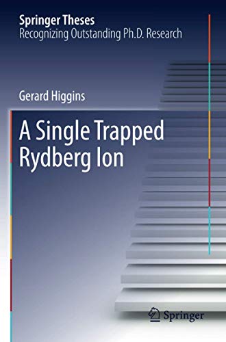 A Single Trapped Rydberg Ion