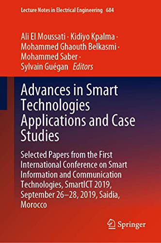 Advances in Smart Technologies Applications and Case Studies