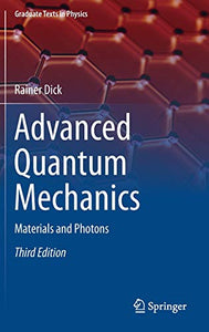 Advanced Quantum Mechanics