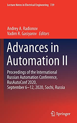 Advances in Automation II