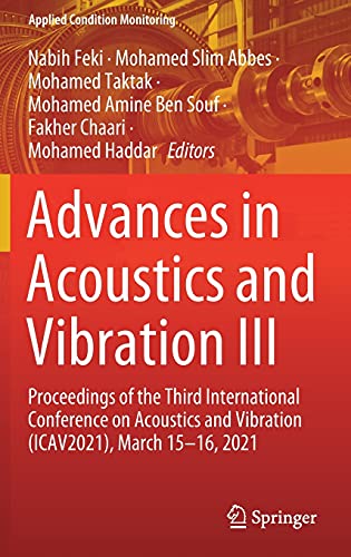 Advances in Acoustics and Vibration III