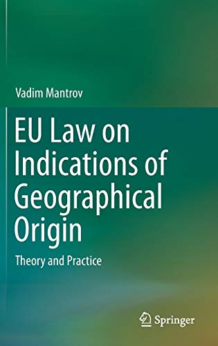 EU Law on Indications of Geographical Origin