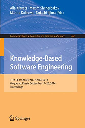 Knowledge-Based Software Engineering