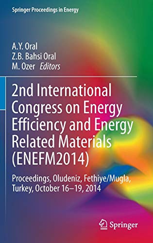 2nd International Congress on Energy Efficiency and Energy Related Materials (ENEFM2014)