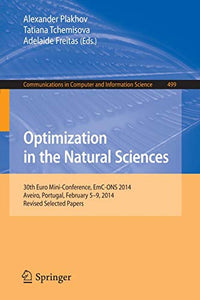 Optimization in the Natural Sciences