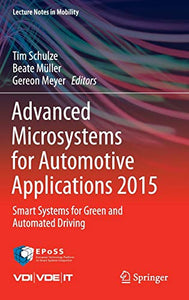 Advanced Microsystems for Automotive Applications 2015