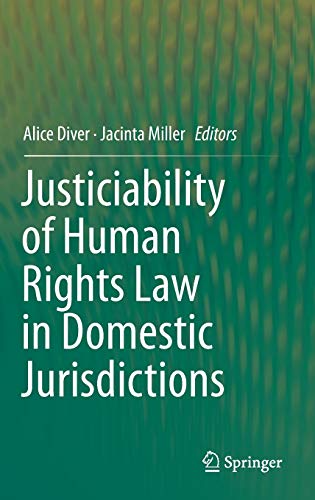 Justiciability of Human Rights Law in Domestic Jurisdictions